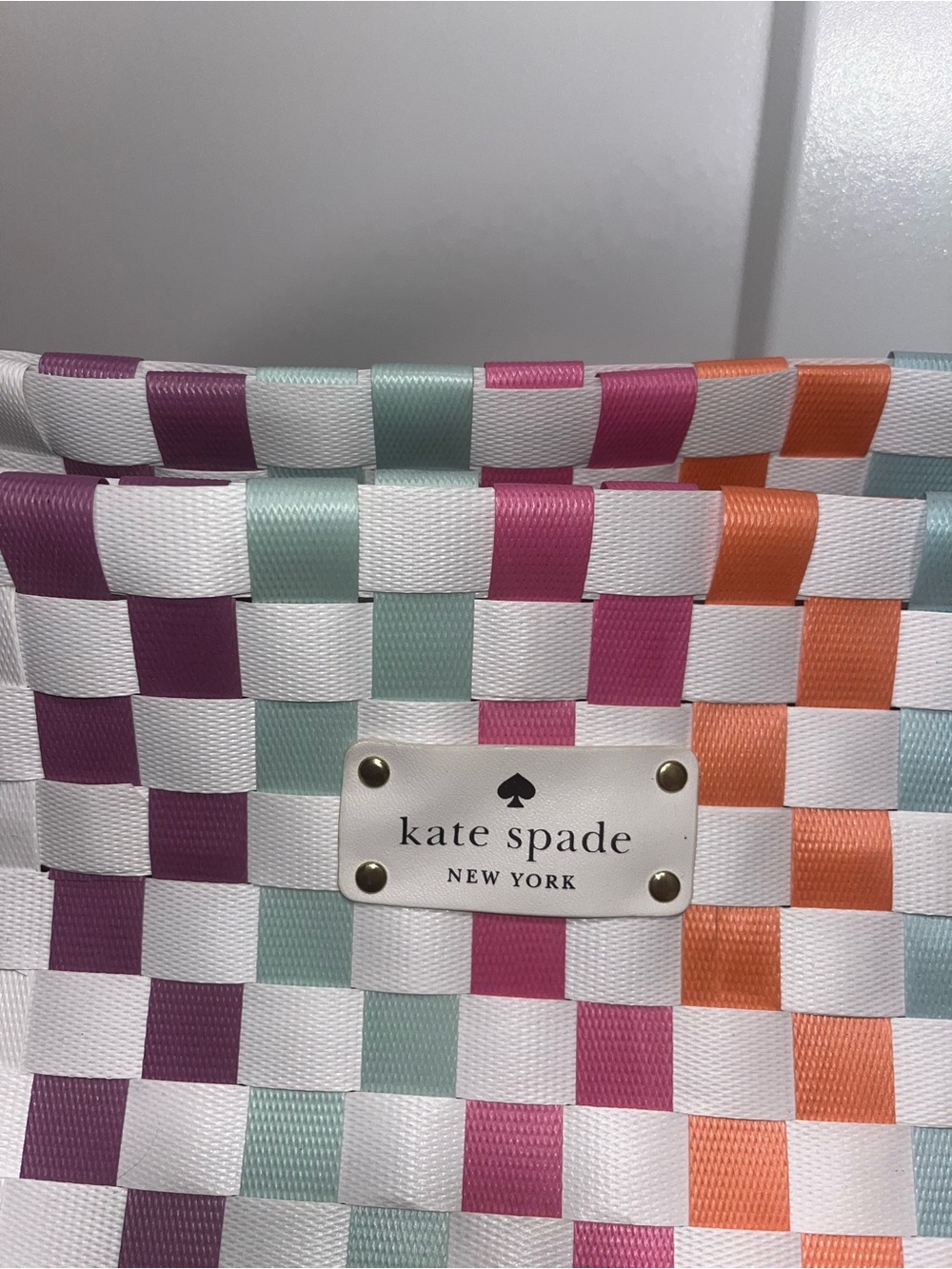 Kate Spade Woven Beach/Market Tote - Picture 3 of 7
